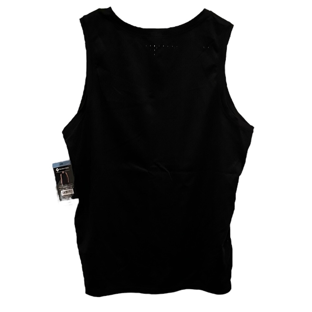Member’s Mark Black Everyday Perforated Tank Top L - Picture 3 of 4